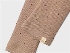 Rosa-brun legging med mørke prikker fra Lil Atelier 13239102 etherea